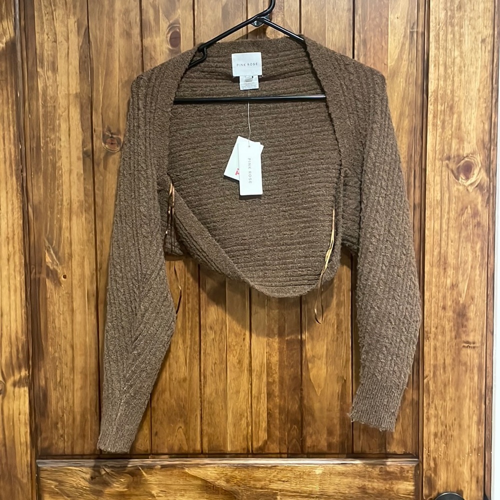 NWT brown shawl